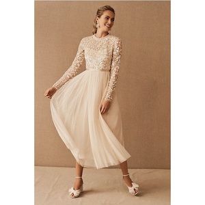 Needle & Thread Tempest Bodice Ballerina Dress BHLDN online exclusive